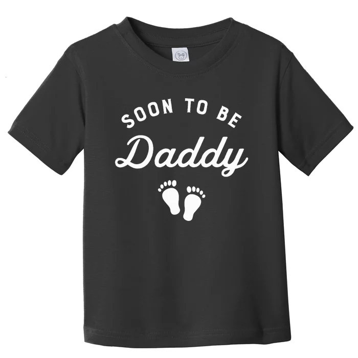 Soon To Be Daddy Funny Pregnancy Announcement Dad Toddler T-Shirt