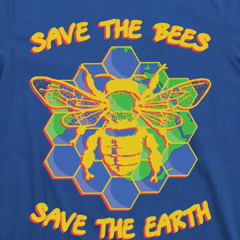 Save The Bees Save The Earth Climate Change Save The Bees Gift T-Shirt