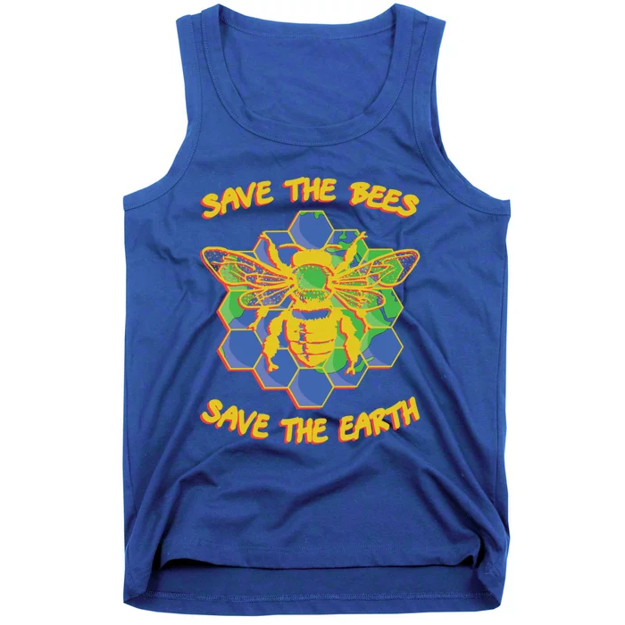 Save The Bees Save The Earth Climate Change Save The Bees Gift Tank Top