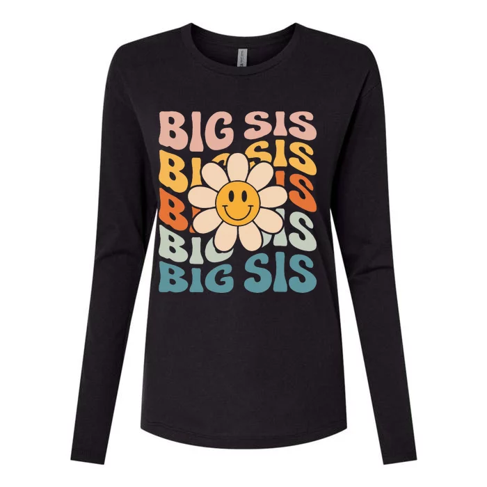 Soon To Be New Big Sister Womens Cotton Relaxed Long Sleeve T-Shirt