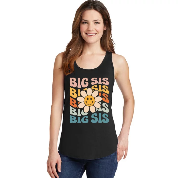 Soon To Be New Big Sister Ladies Essential Tank