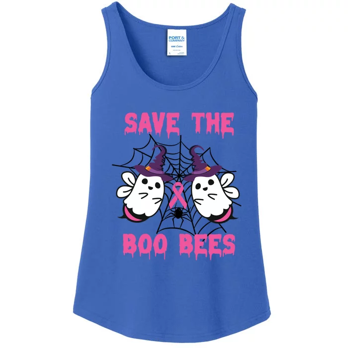 Save The Boo Bees Halloween Breast Cancer Research Awareness Great Gift Ladies Essential Tank