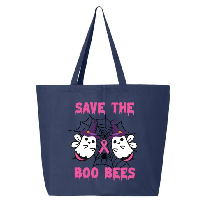 Save The Boo Bees Halloween Breast Cancer Research Awareness Great Gift 25L Jumbo Tote