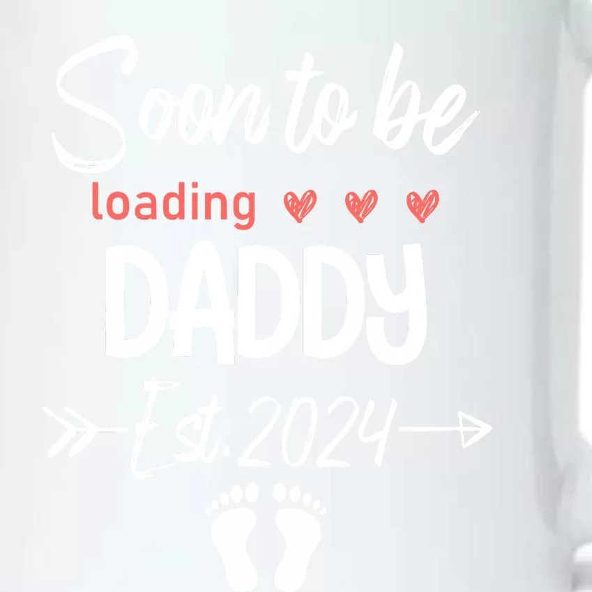 Soon To Be Daddy 2024 Loading Funny Pregnancy Announce Black Color Changing Mug