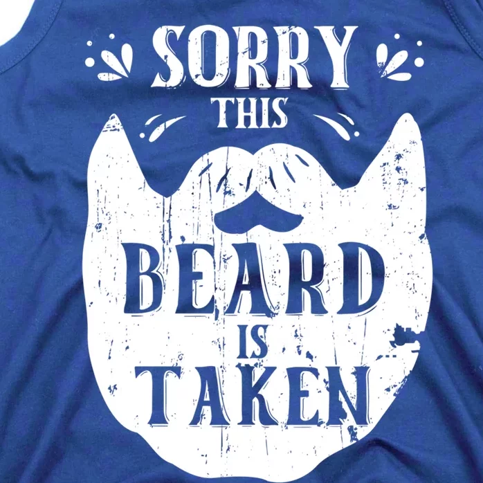 Sorry This Beard Is Taken Gift Valentines Day Gift Tank Top