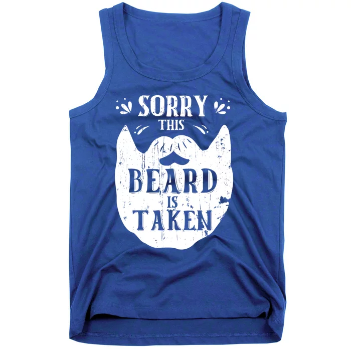 Sorry This Beard Is Taken Gift Valentines Day Gift Tank Top