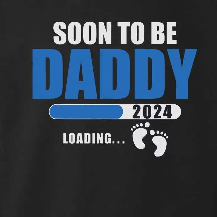 Soon To Be Daddy 2024 Est 2024 Fathers Day First Time Dad Toddler Hoodie