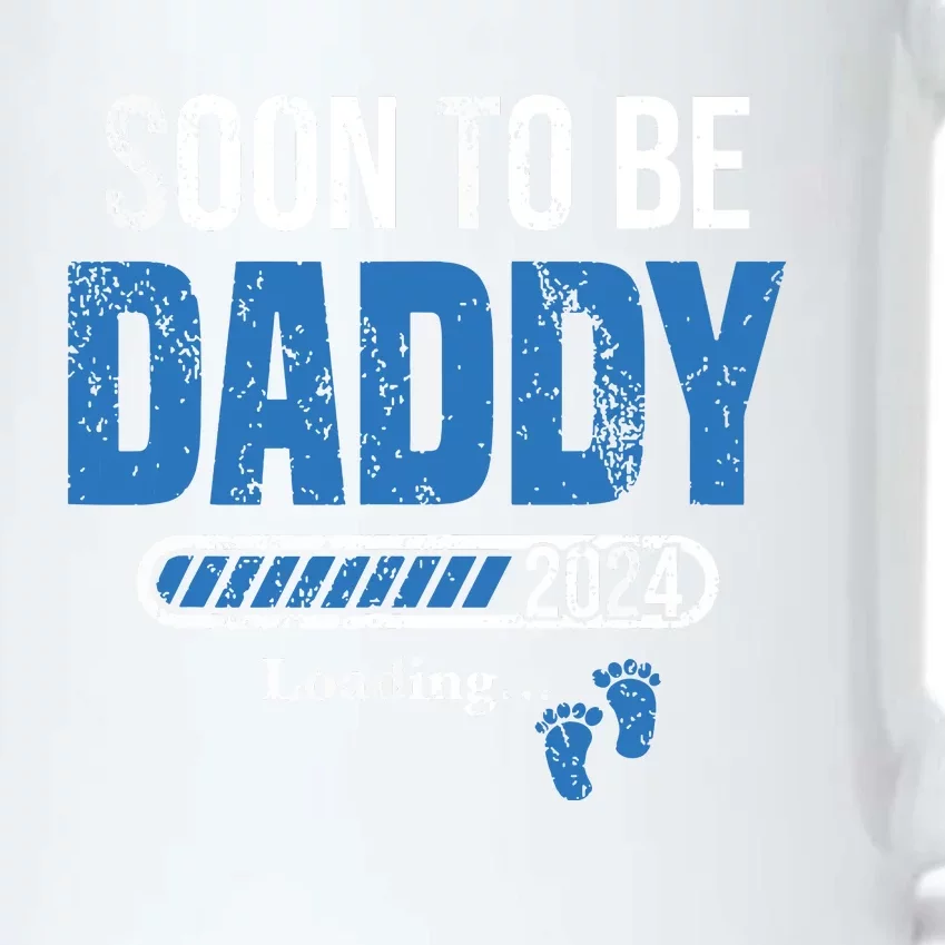 Soon To Be Daddy 2024 Est 2024 Fathers Day First Time Dad Black Color Changing Mug