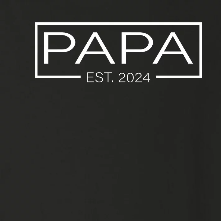 Soon To Be Papa 2024 Fatherhood Celebration Toddler Long Sleeve Shirt