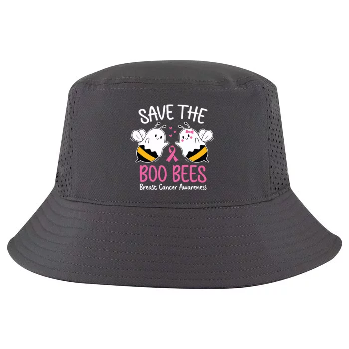 Save The Boobees Boo Bees Breast Cancer Halloween Women Cool Comfort Performance Bucket Hat