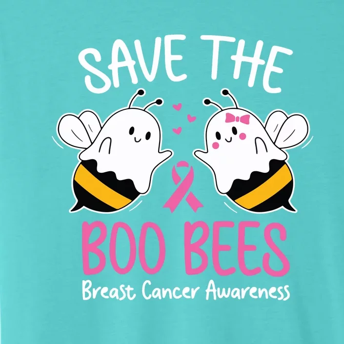 Save The Boobees Boo Bees Breast Cancer Halloween Women ChromaSoft Performance T-Shirt