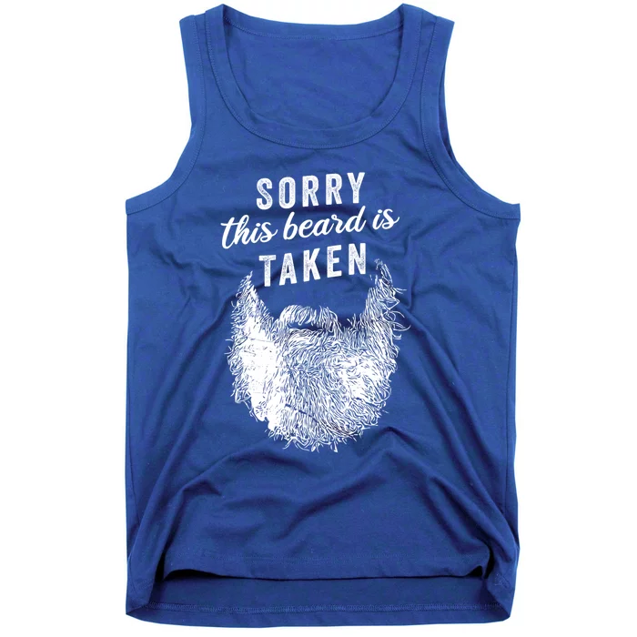 Sorry This Beard Is Taken Gift Valentines Day Gift Tank Top