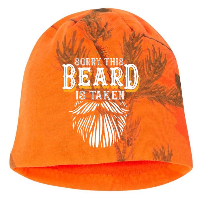 Sorry This Beard Is Taken Country Retro Valentines Day Gift Kati - Camo Knit Beanie