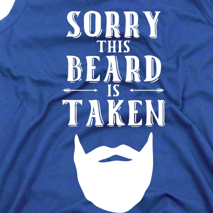 Sorry This Beard Is Taken Gift Valentines Day Gift Tank Top