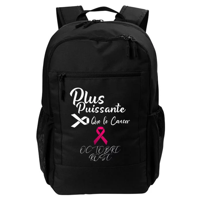 Stronger Than Breast Cancer Pink October Daily Commute Backpack