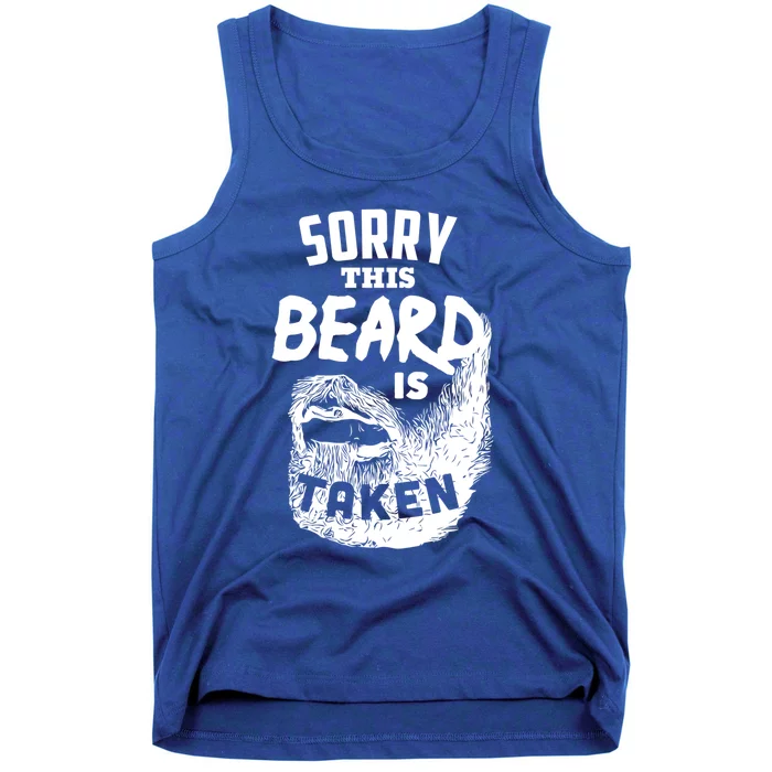 Sorry This Beard Is Taken Cute Gift Valentines Day Gift Tank Top