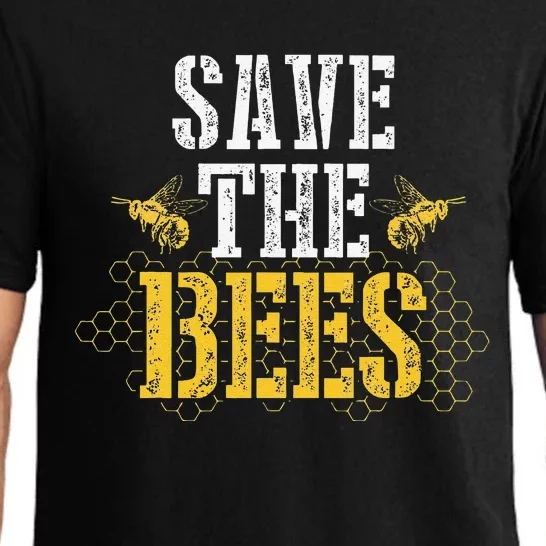 Save The Bees Environmental Earth Day Beekeeper Gift Pajama Set