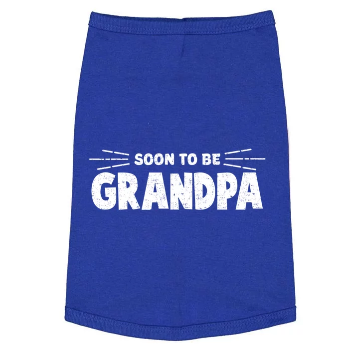 Soon To Be Grandpa Great Gift Doggie Tank