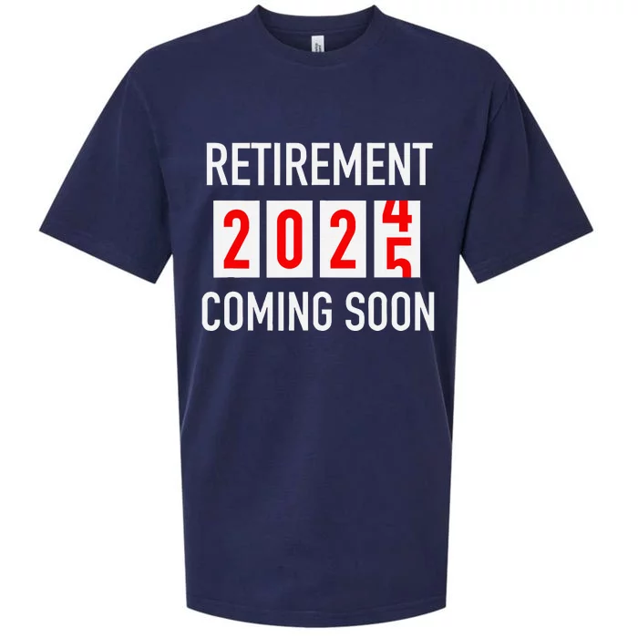 Soon To Be Retired Coming Soon 2025 Countdown Sueded Cloud Jersey T-Shirt