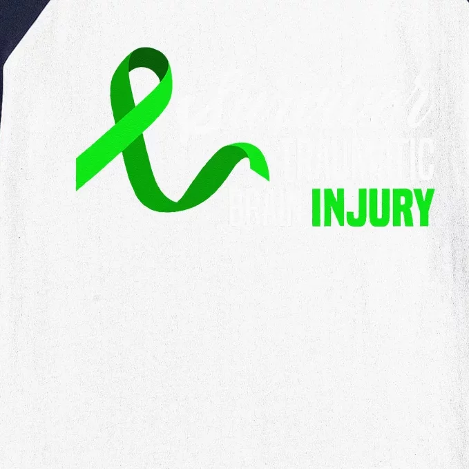 Survivor Traumatic Brain Injury Awareness TBI Survivor Baseball Sleeve Shirt