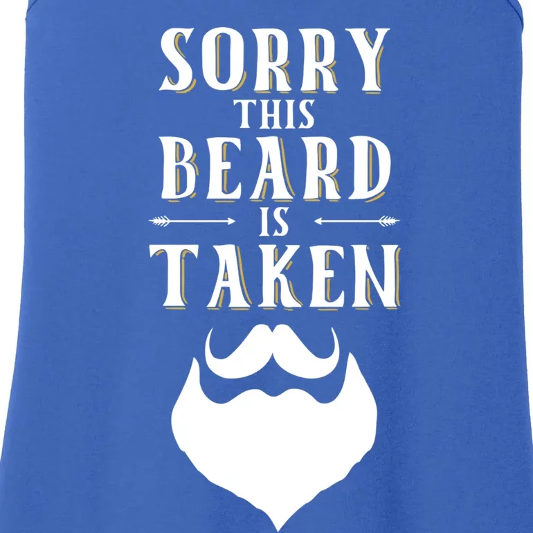 Sorry This Beard Is Taken Gift Valentines Day Gift Ladies Essential Tank