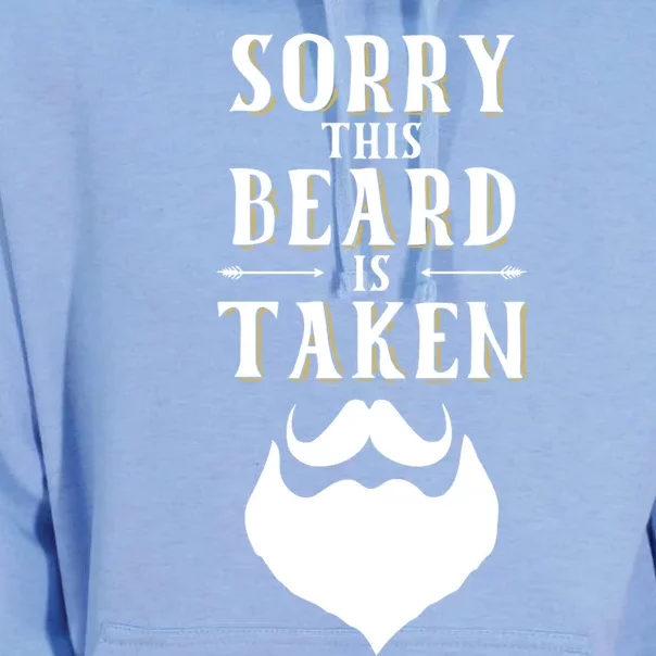 Sorry This Beard Is Taken Gift Valentines Day Gift Unisex Surf Hoodie