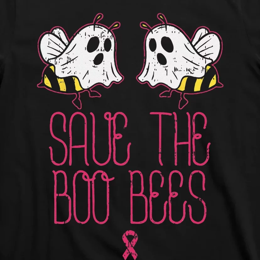 Save The Boobees Boo Bees Breast Cancer Halloween Women T-Shirt