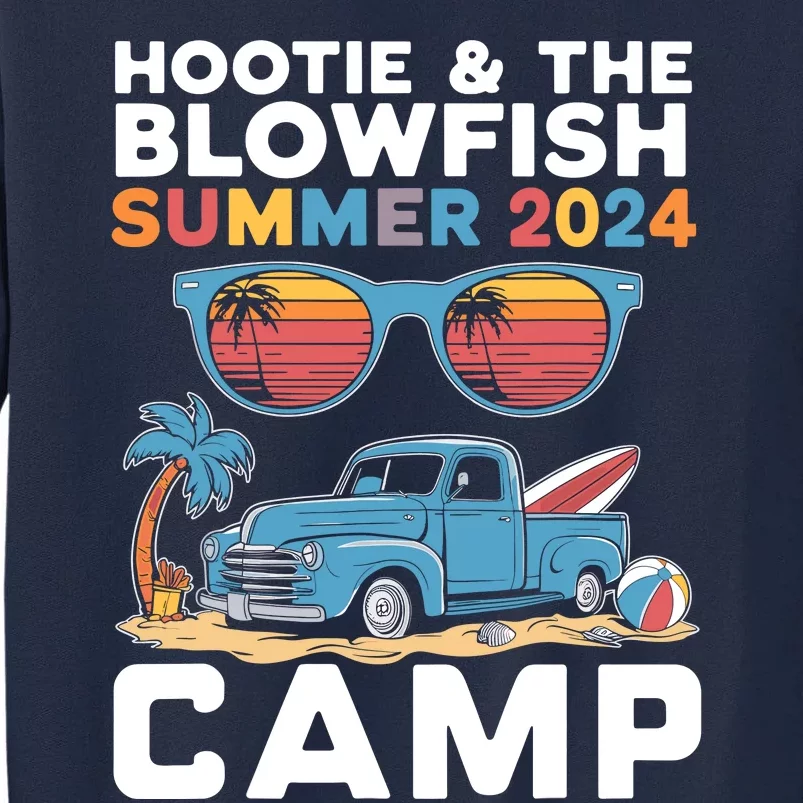 Small & The Blowfish Summer 2024 Camping With Trucks Tall Sweatshirt