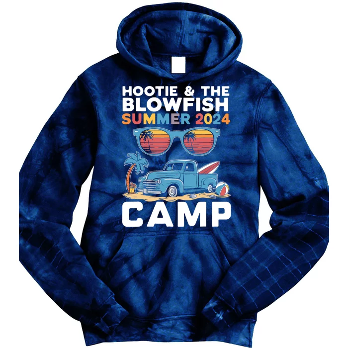 Small & The Blowfish Summer 2024 Camping With Trucks Tie Dye Hoodie