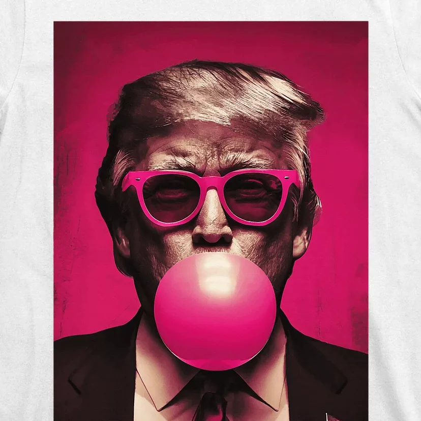 Sunglasses Trump Bubble Gum T-Shirt