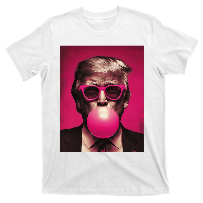 Sunglasses Trump Bubble Gum T-Shirt