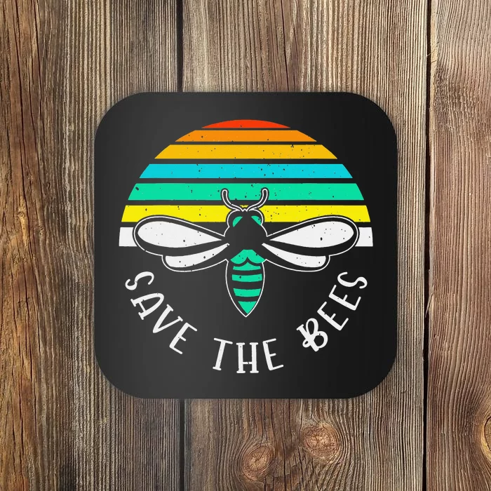 Save the Bees Bee BeeKeeper Climate Change Save the Bees Coaster