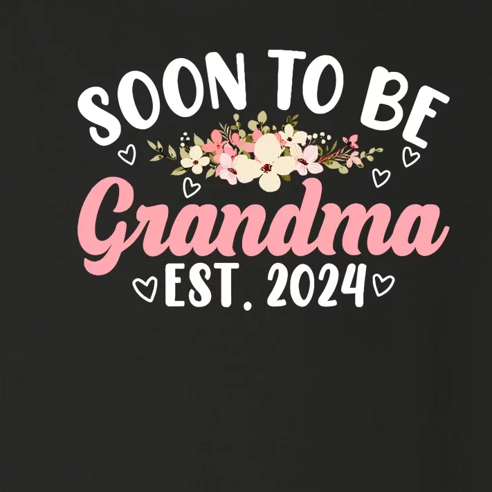 Soon To Be Grandma 2024 MotherS Day For New Grandma Toddler Long Sleeve Shirt