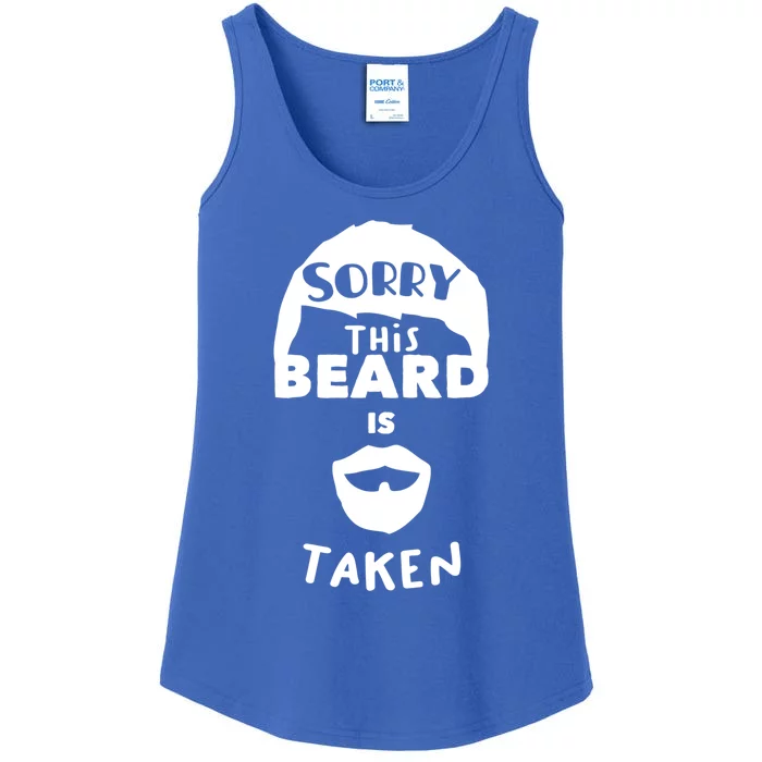 Sorry This Beard Is Taken Gift Valentines Day Gift Ladies Essential Tank