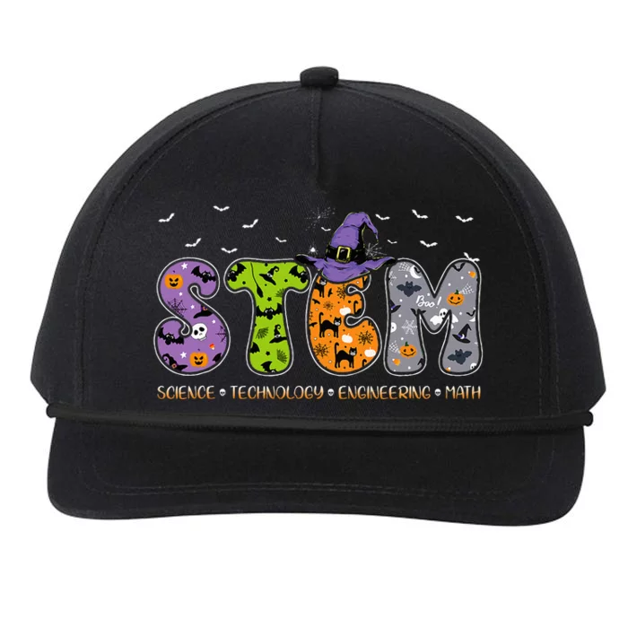 STEM Teacher Boo Crew Funny Halloween Matching Costume Snapback Five-Panel Rope Hat