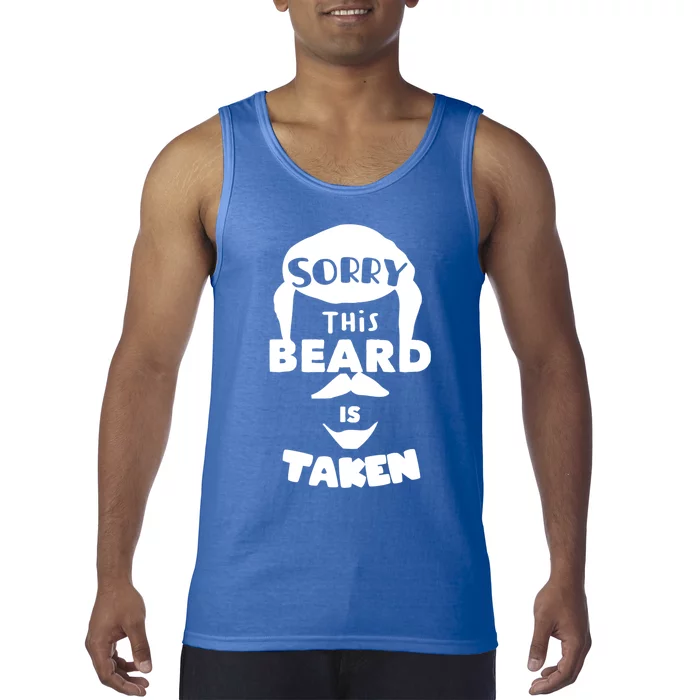 Sorry This Beard Is Taken Gift Valentines Day Gift Tank Top