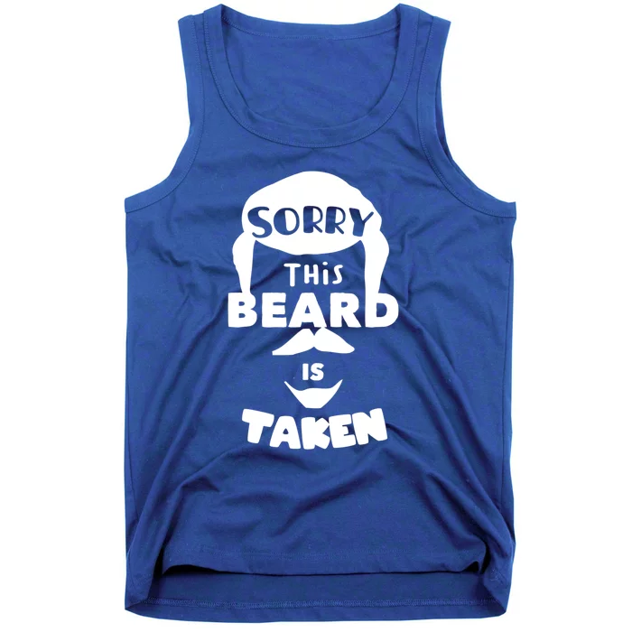 Sorry This Beard Is Taken Gift Valentines Day Gift Tank Top