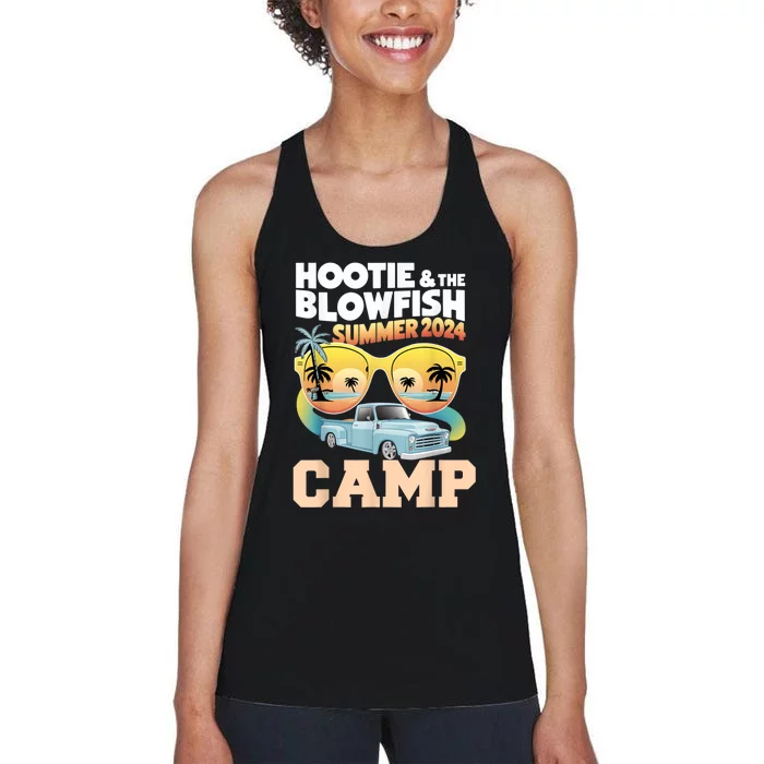 Small & The Blowfish Summer 2024 Camping With Trucks Women's Racerback Tank