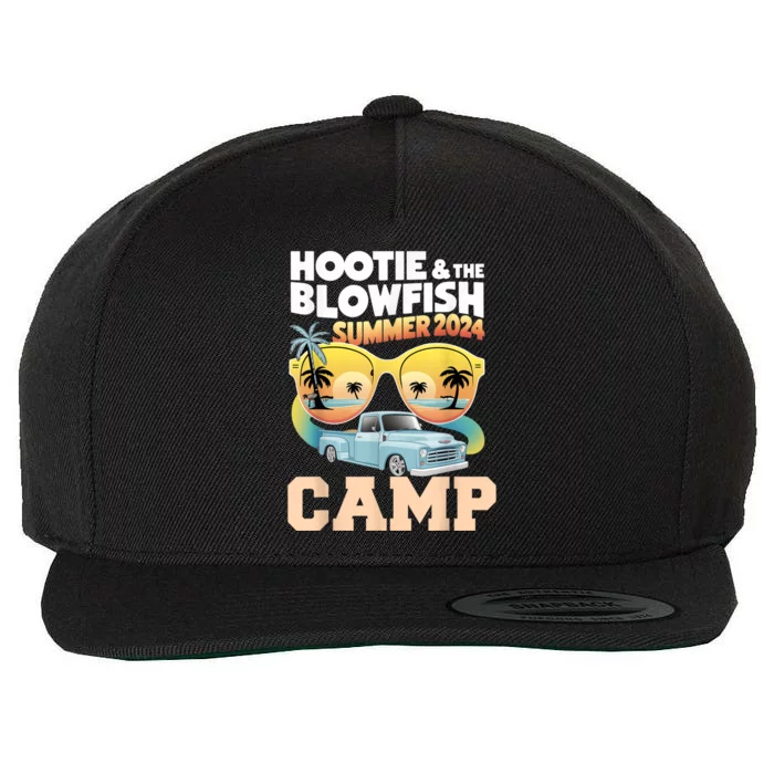 Small & The Blowfish Summer 2024 Camping With Trucks Wool Snapback Cap