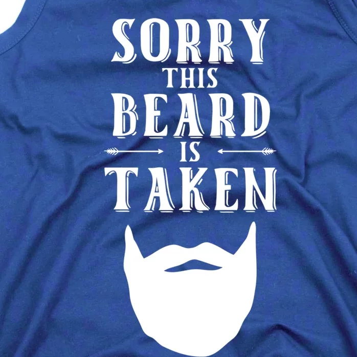 Sorry This Beard Is Taken Gift Valentines Day Gift Tank Top