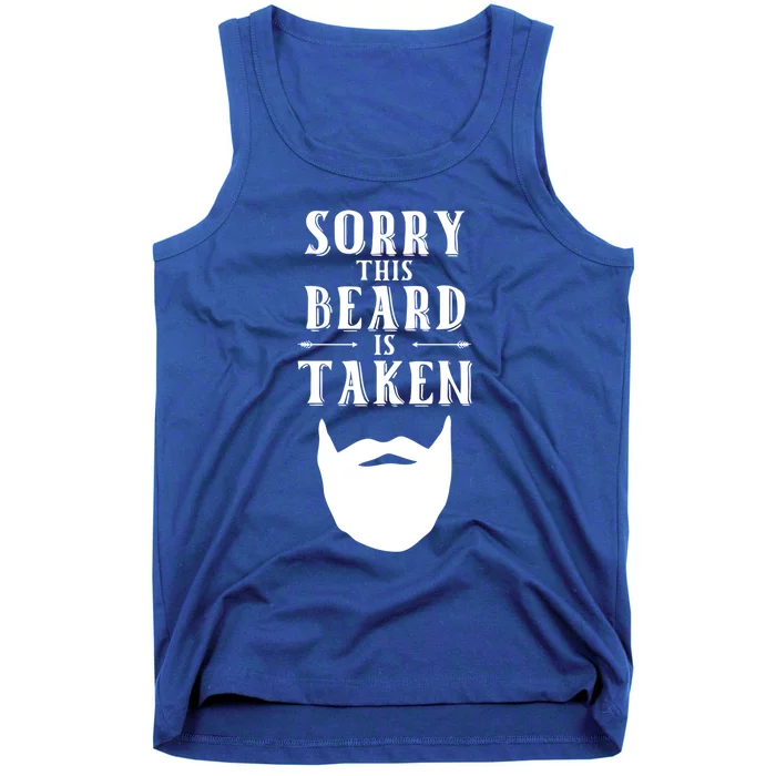 Sorry This Beard Is Taken Gift Valentines Day Gift Tank Top