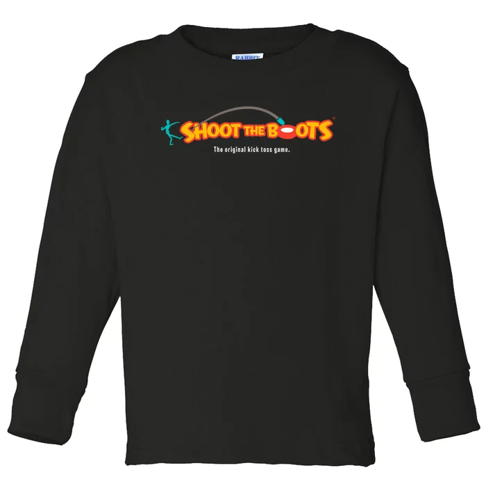 Shoot The Boots Toddler Long Sleeve Shirt