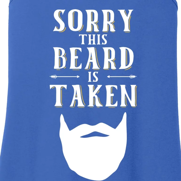 Sorry This Beard Is Taken Gift Valentines Day Gift Ladies Essential Tank