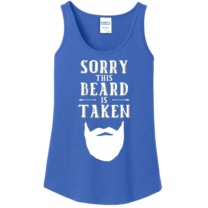 Sorry This Beard Is Taken Gift Valentines Day Gift Ladies Essential Tank