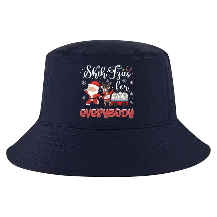 Shih Tzu Christmas Shih Tzus For Everybody Xmas Cute Gift Cool Comfort Performance Bucket Hat