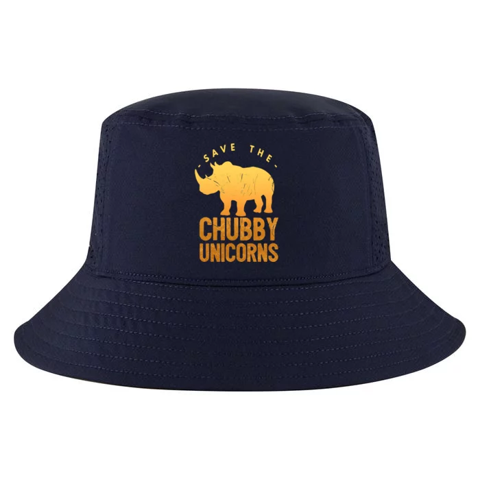 Save The Chubby Unicorns Funny Rhino Animal Rights Gift Cool Comfort Performance Bucket Hat