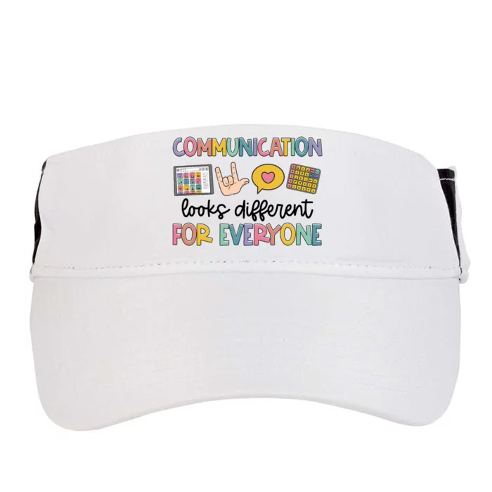 Speech Therapy Communication Looks Different For Everyone Adult Drive Performance Visor