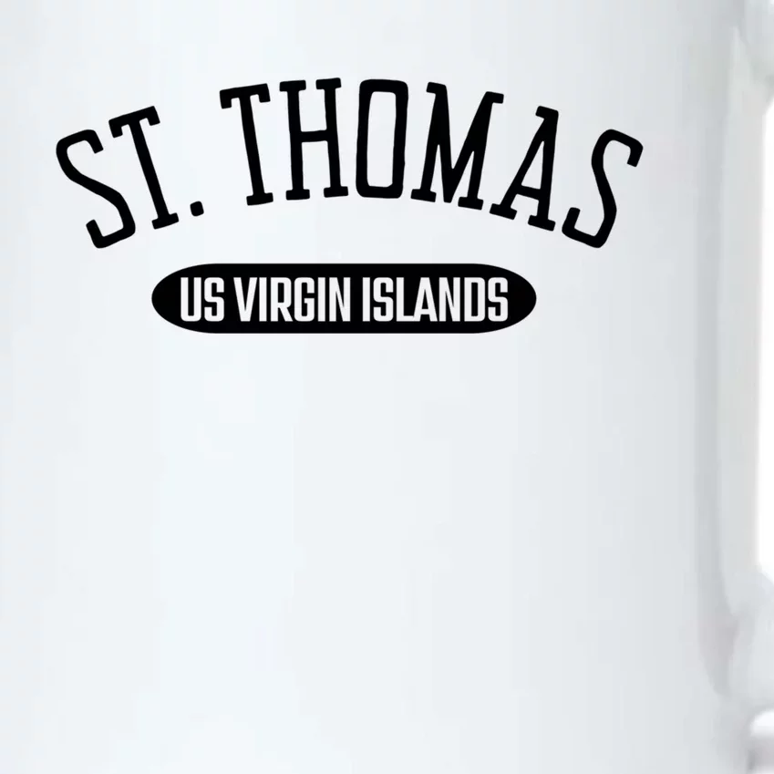 St Thomas Cool Gift Classic Style St Thomas Us Virgin Islands Gift Black Color Changing Mug