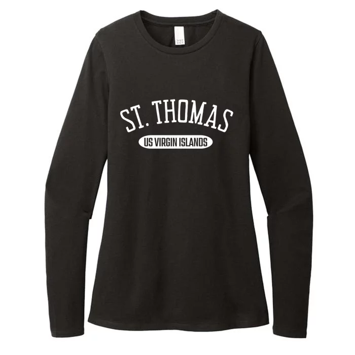 St Thomas Cool Gift Classic Style St Thomas Us Virgin Islands Gift Womens CVC Long Sleeve Shirt