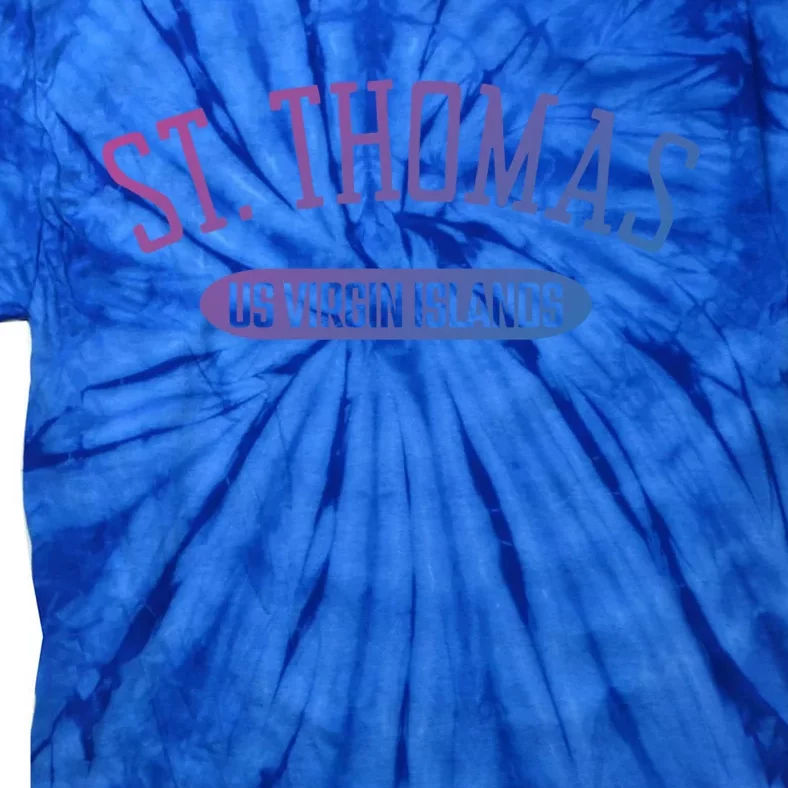 St Thomas Cool Gift Classic Style St Thomas Us Virgin Islands Gift Tie-Dye T-Shirt